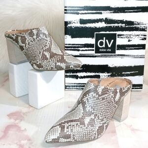 Dolce Vita Animal Print Heels Size 6.5
